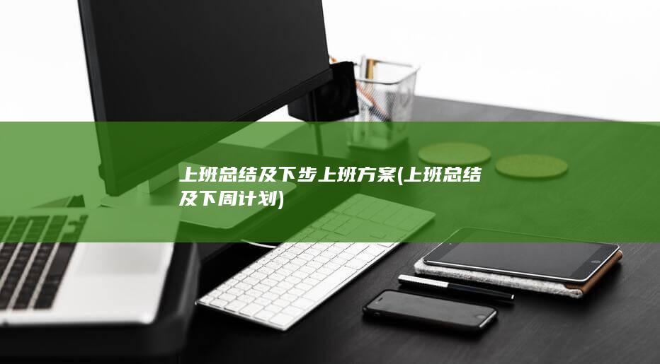 上班总结及下步上班方案