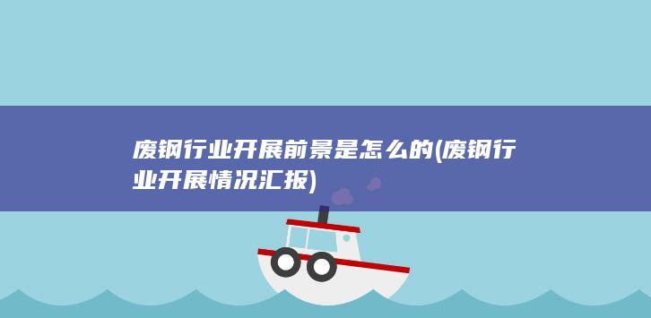 废钢行业开展情况汇报