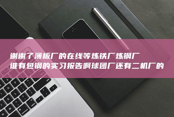 还有二机厂的电炉炼钢