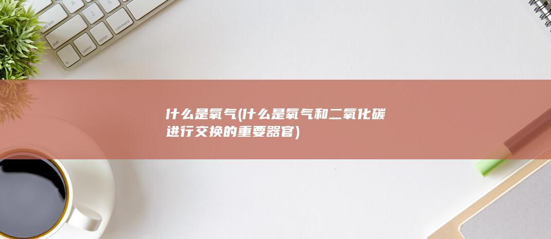 什么是氧气和二氧化碳进行交换的重要器官