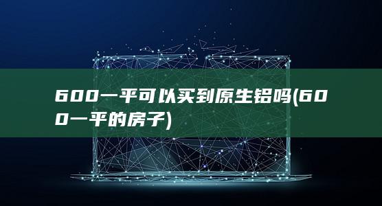 600一平的房子