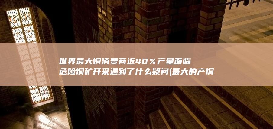 最大的产铜国