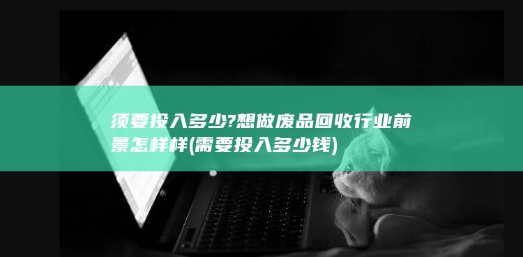 需要投入多少钱