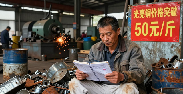 废铜废铝回收行情走势_今日废铜回收价格明细_金属废品价格涨势分析