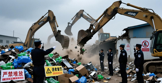 无牌无证废品回收站强拆_东莞市石碣镇废品回收站清理整治_东莞废钢回收