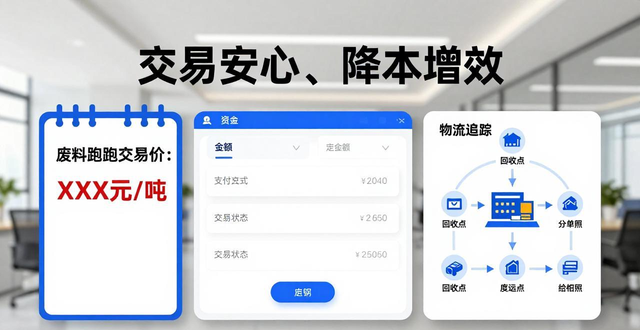 专业废钢回收_废料跑跑 数字化钢铁交易平台 碳达峰碳中和