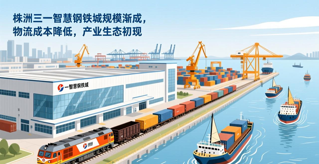 废钢回收 株洲_智慧化钢铁供应链生态园区_株洲三一智慧钢铁城