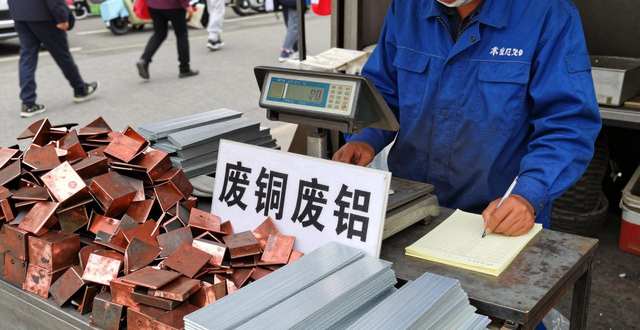 废铜铝回收_废铜铝价格错算风险防范_废品回收结账拍照留凭证