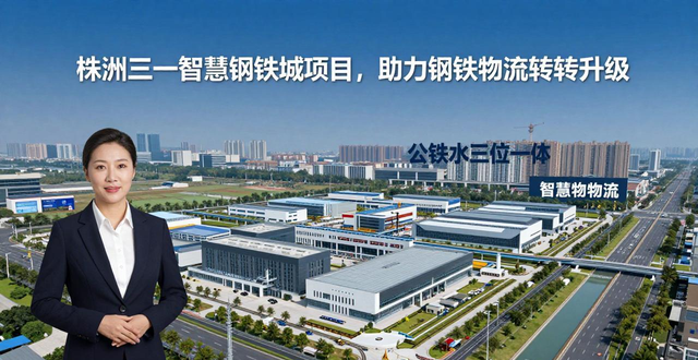湖南钢铁供应链转型升级_废钢回收 株洲_三一智慧钢铁城