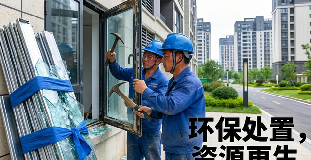 小区废旧门窗回收_废铝合金回_低投入高回报创业项目