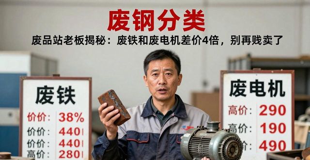 废品回收价格行情_废钢分类_卖废品值钱物品