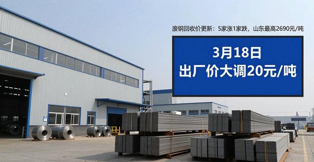 废钢回收多少钱一吨_华东地区废钢价格调整信息_2026年3月18日废钢回收价格行情