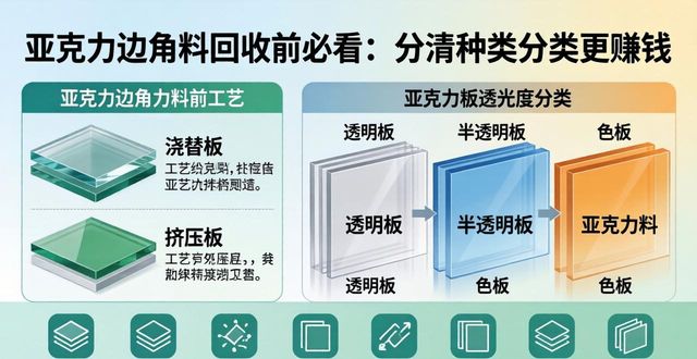 亚克力浇铸板与挤压板区别_亚克力边角料回收_亚克力种类及分类方法