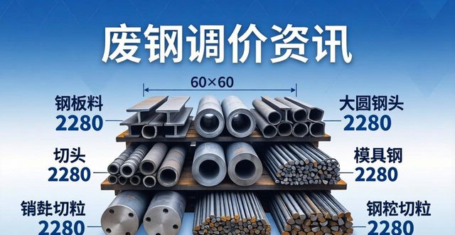 废钢价格走势_废钢资讯网相关推荐_高之废钢调价汇总