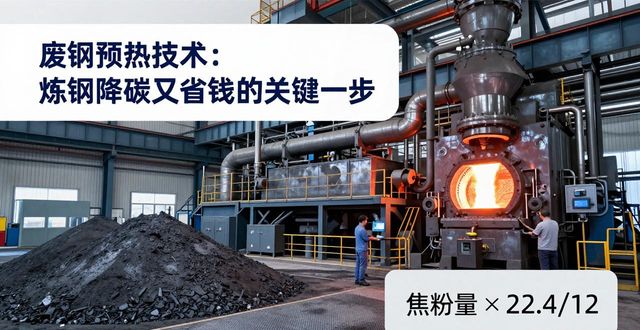 废钢用于长流程和短流程炼钢中的碳排放分析_废钢利用现状_废钢预热