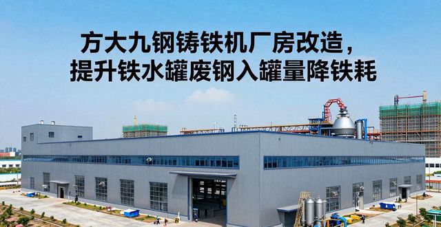 铸铁机厂房改造_铁水罐加废钢_提升铁水罐废钢入罐量