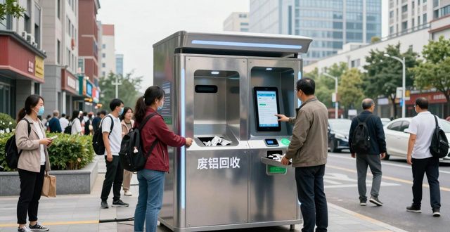 北京市数字化垃圾分类回收体系调查_北京废铝回收价格_智能回收机如何嵌入居民生活
