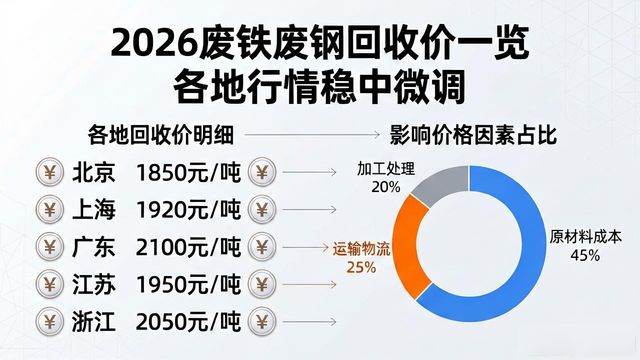 废铁价格区域差异与影响因素_2026年5月20日废铁回收价格行情分析_废钢 废铁回收
