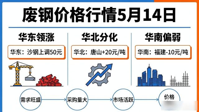 5月14日废铁价格走势分析_废铁回收价格行情趋势_废钢 废铁回收