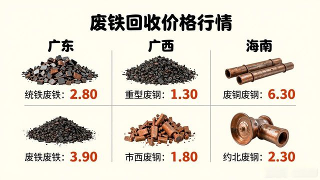 各地区废铁价格走势分析_废铜废铁废钢筋_全国废铁回收价格行情