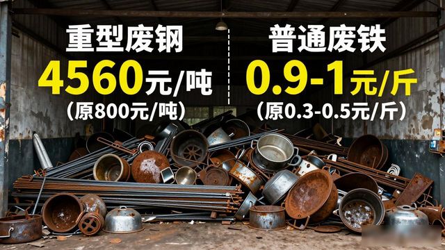 废纸类涨幅400%_废铜类涨幅300%_废铜废铁废钢筋
