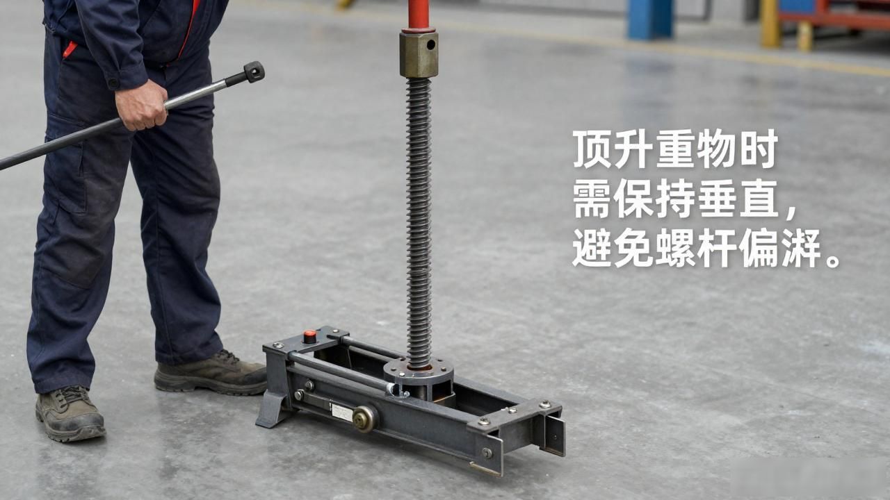 螺旋千斤顶使用方法_螺旋千斤顶工作原理_千斤顶怎样顶膛线冲子