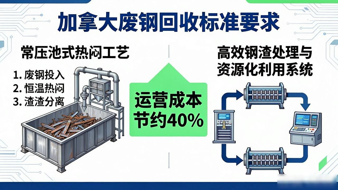 钢渣处理工艺技术_加拿大对废钢回收的要求_钢渣热闷法处理技术