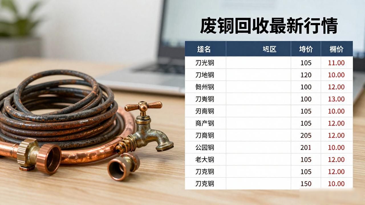 全国废铜价格走势_废铜回收行情_废铁废钢废铜废铝回收