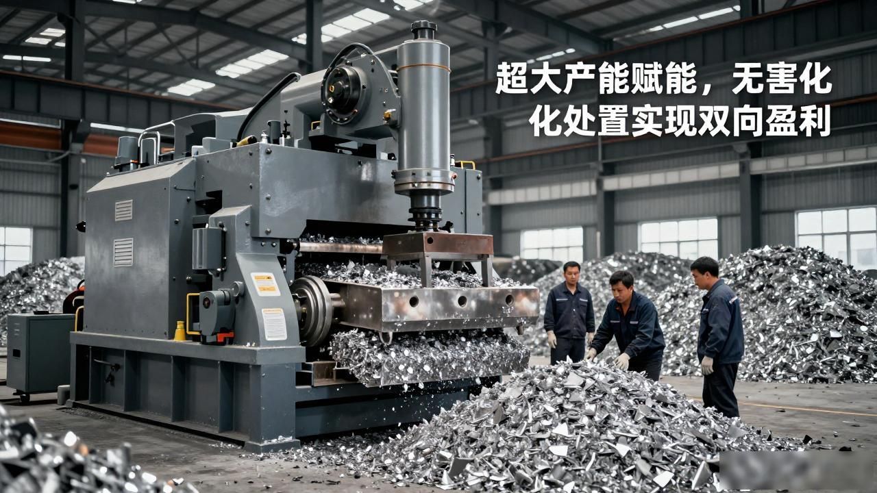 巩义铝灰生产线_废铝打包机_300吨铝灰处理设备
