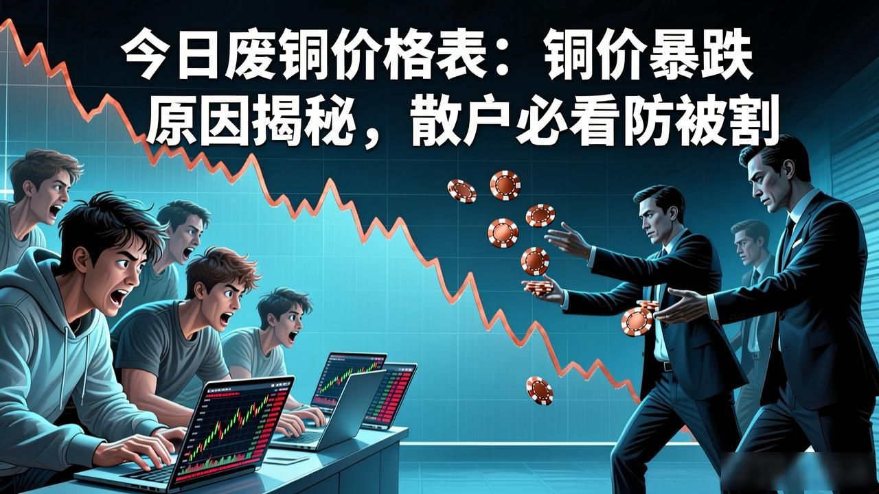 今日废铜价格表_沪市有色金属板块大跌_金银铜铝集体暴跌原因分析