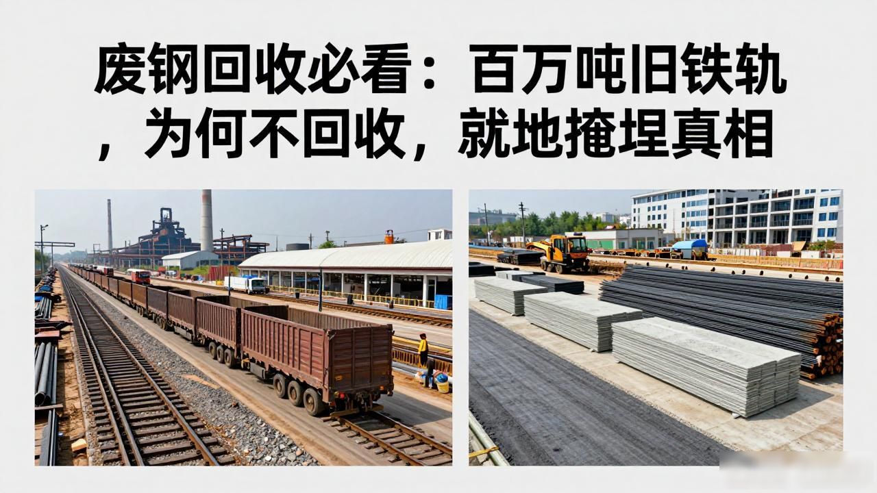 铁路特殊钢材回收重铸工艺分析_废钢回收_铁路废旧钢轨就地掩埋处理方案