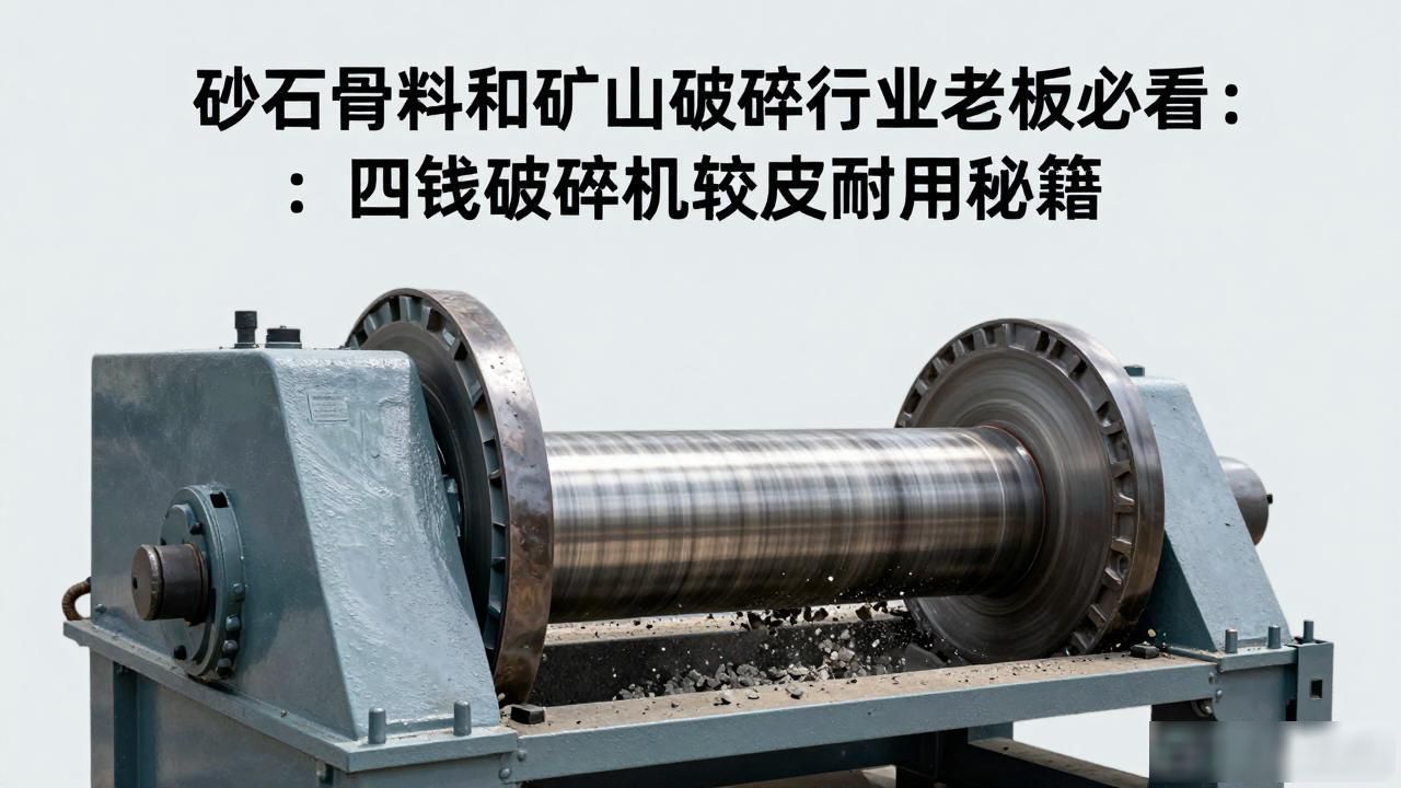 四辊破碎机辊皮耐磨性_四辊破碎机易损件更换周期_废钢破碎机锤头