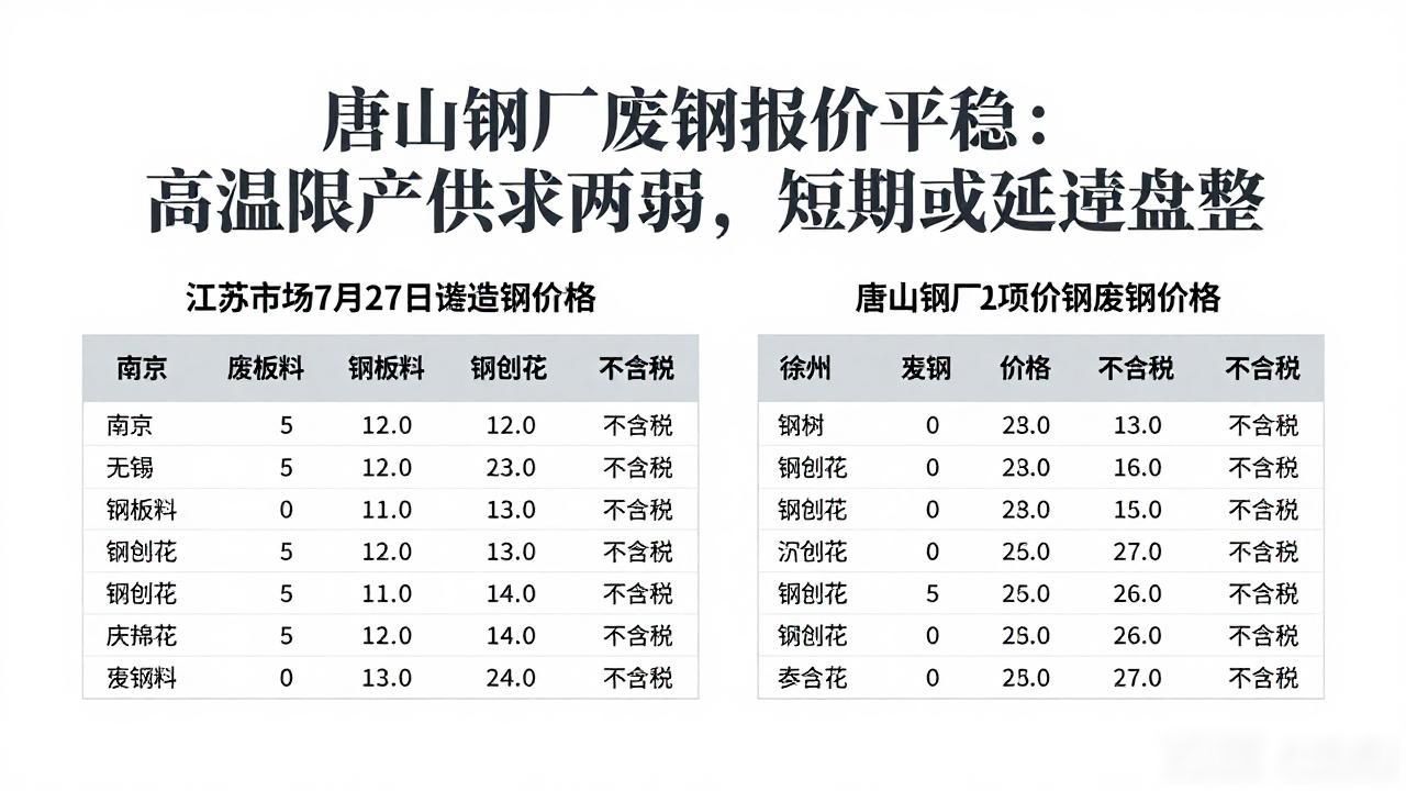 唐山钢厂废钢报价_废钢供需关系研究_废钢市场分析