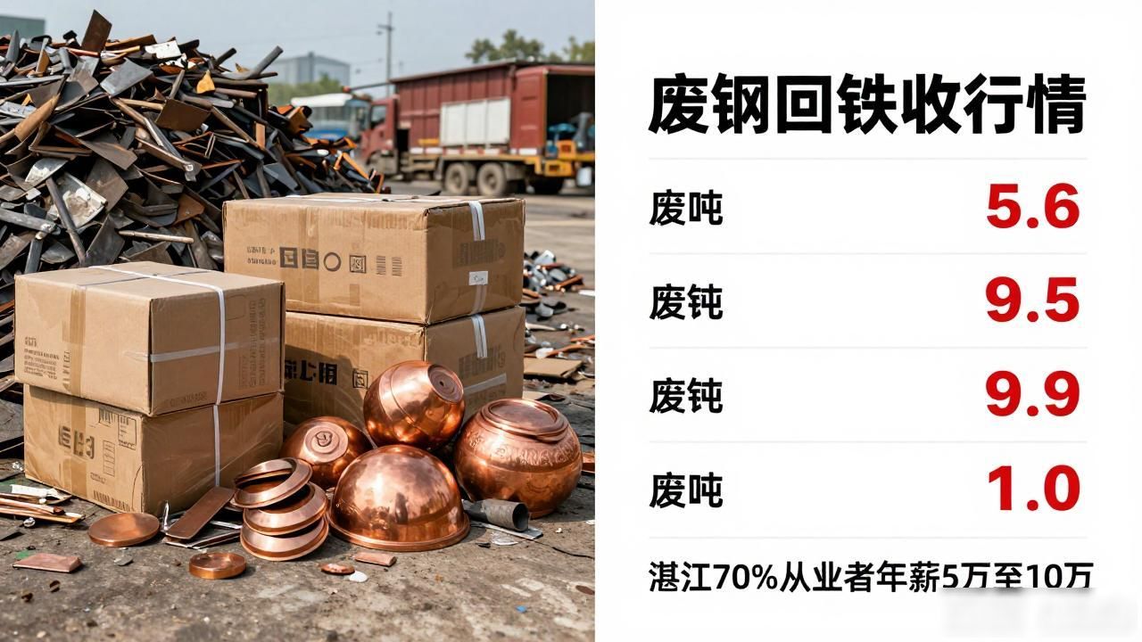 湛江废品回收行业利润分析_废钢废铁卖给回收公司可以赚多少_湛江废品回收站经营风险