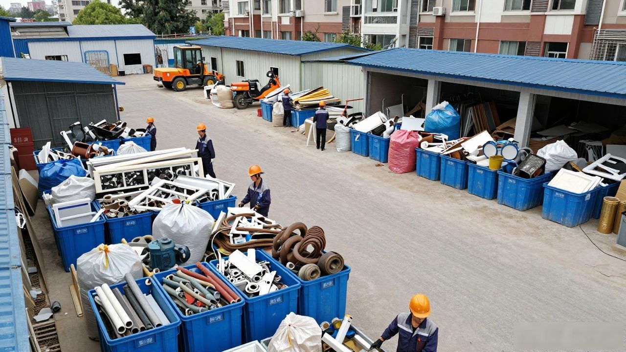五金废旧金属分类盈利模式_旧物回收上门服务_废钢废铁卖给回收公司可以赚多少