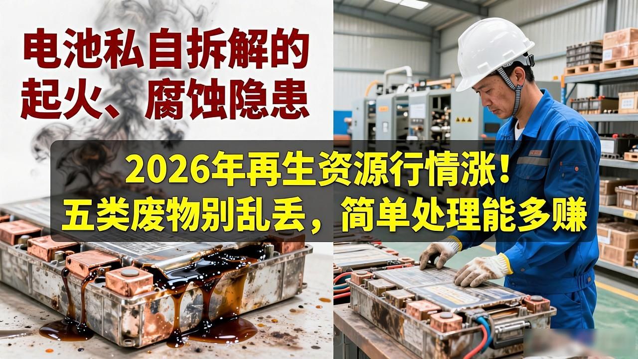五类旧物件别随手丢_废钢回收_2026回收行情大涨