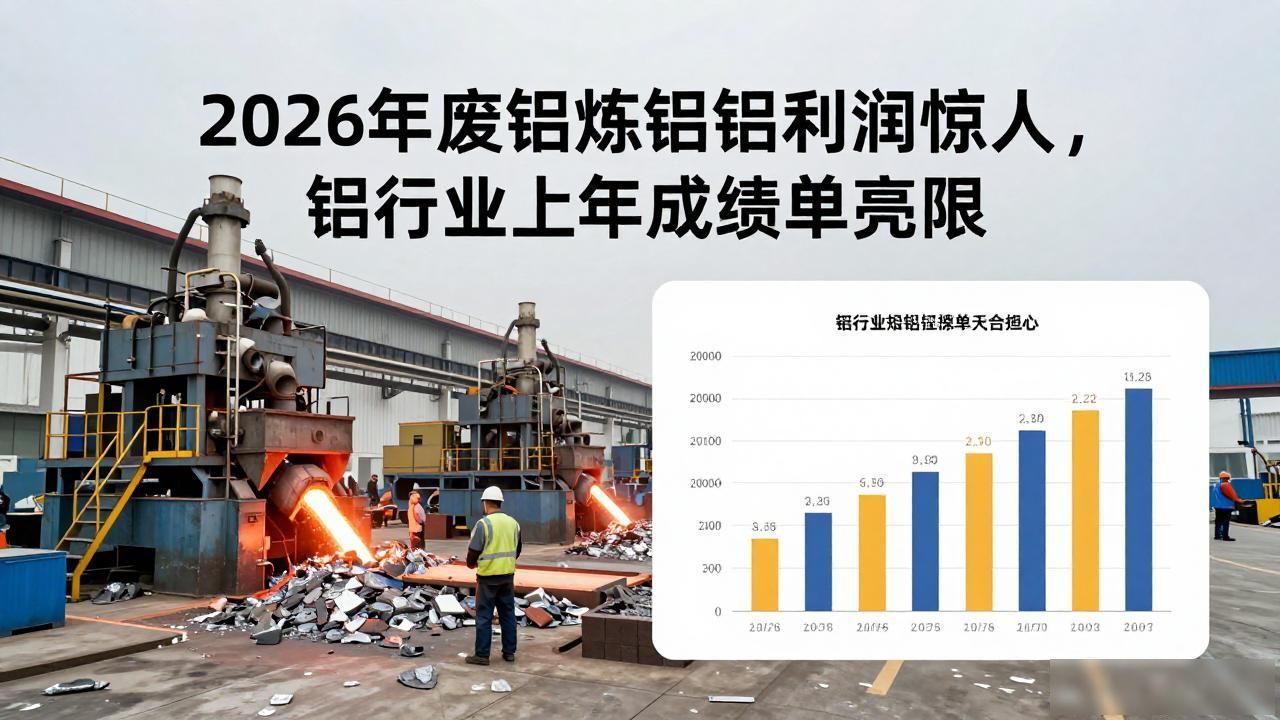 电解铝成本下降_铝行业利润增长_2026废铝炼铝锭的利润