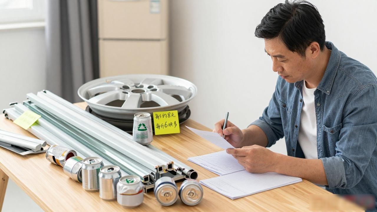 废铝合金回收价格_家庭废旧物品回收_快递纸箱变卖价值