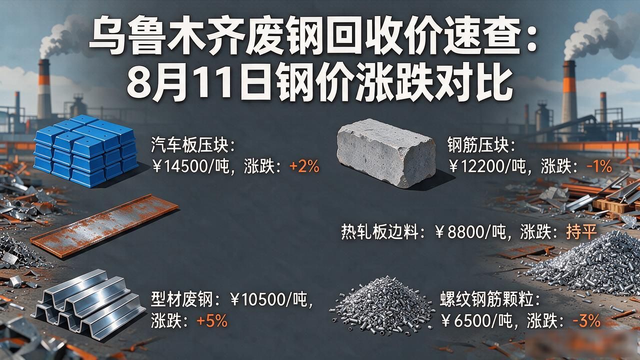 河北唐山废钢价格_乌鲁木齐废钢回收_山西美锦钢厂废钢价格