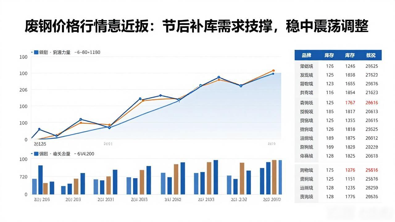 废钢价格走势预测_废钢价格行情走势图_废钢市场行情分析
