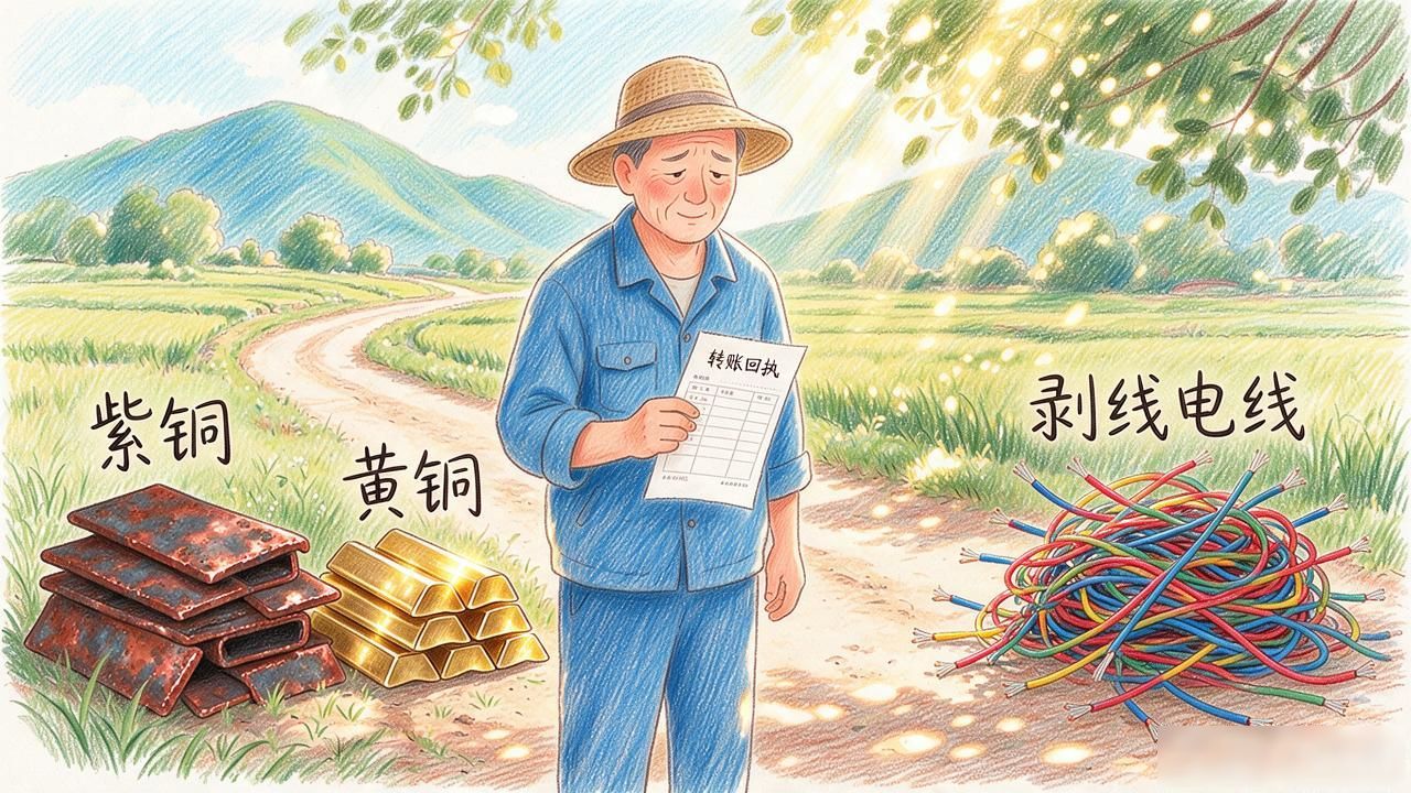 父亲卖废铜经历_十五年间收集废铜_废铜废铝回收