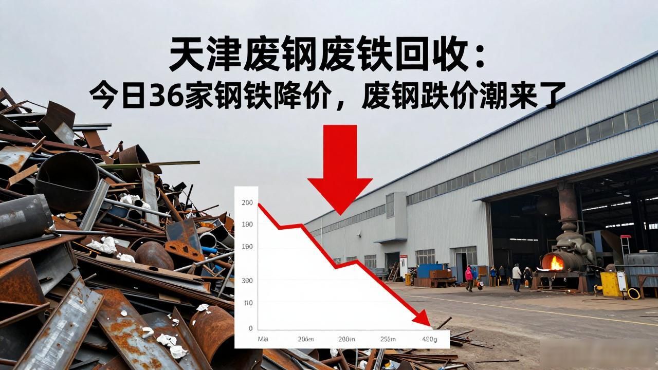 废钢价格下调_天津废钢废铁回收_钢厂废钢采购价变动