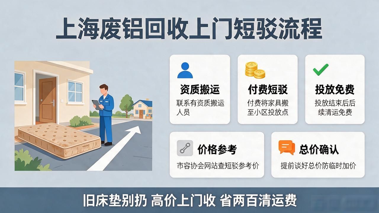 上海废铝回收_上海大件垃圾处理新规_上海旧床垫免费清运政策