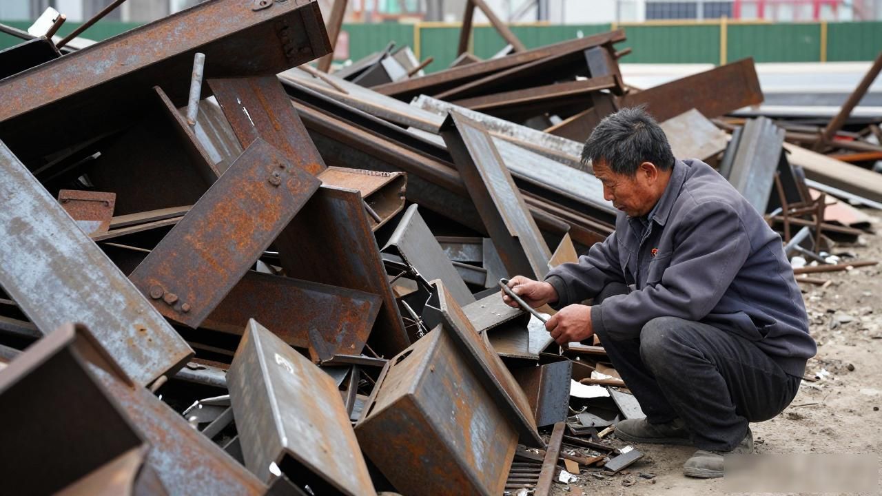 北京废品回收发现军工高温合金试件价值百万_北京废钢废铁回收_北京男子三千收废铁没人要细看三天翻新转手净赚一百一十万