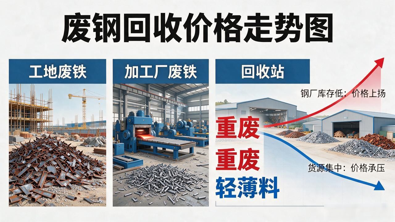 废钢回收价格_废铁价格行情参考_料型区分废铁价格