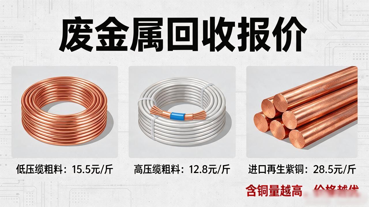 今日铜价行情_废铜回收价格_今日废铝行情
