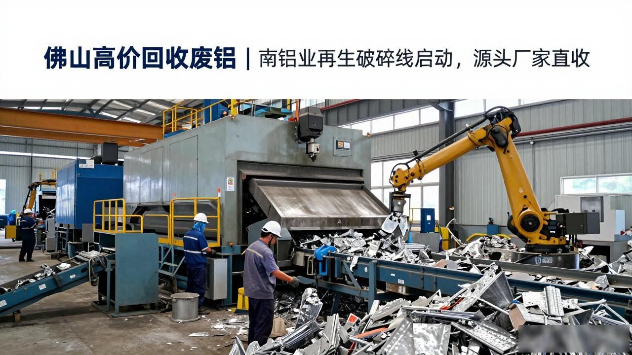 南海铝业废铝破碎生产线试运行_佛山废铝再生资源公司_佛山南铝金兰新材料有限公司废铝处理设备