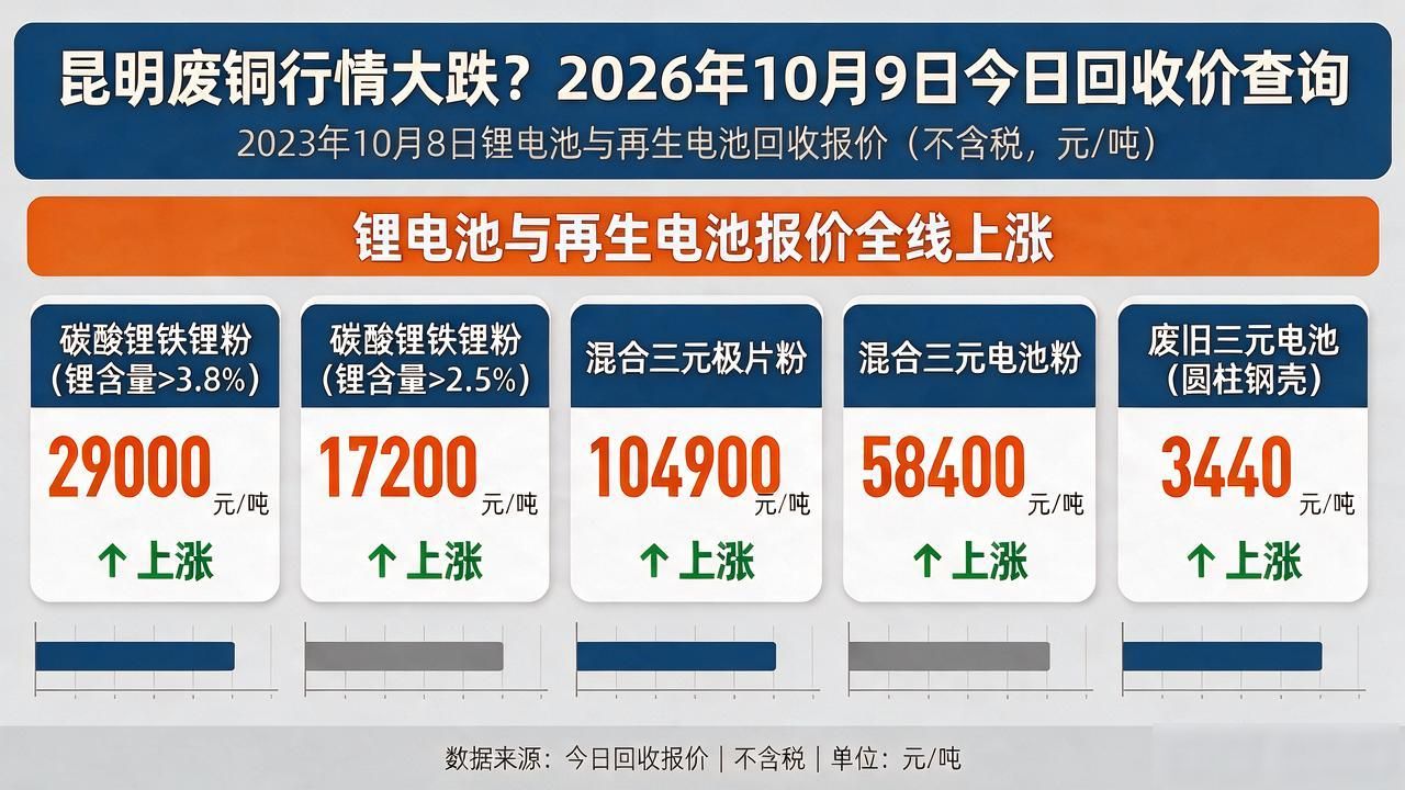 废铝旧纸箱塑料回收行情_废铜废钢废铁全国回收价格_昆明废铜价格行情