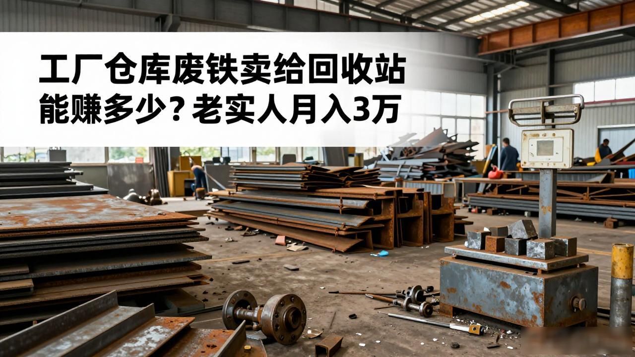 工厂仓库废料回收_废钢废铁卖给回收公司可以赚多少_靠废纸箱报废零件赚钱