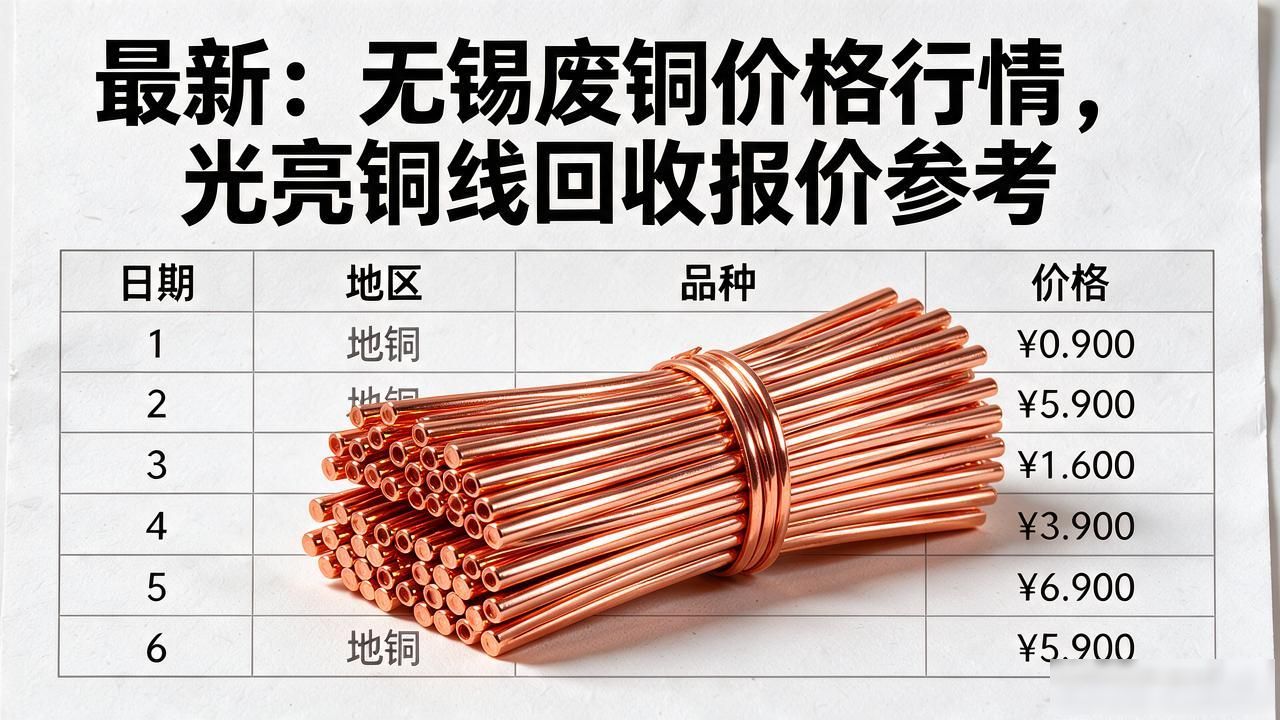 无锡废铜价格行情_铜价_铝价
